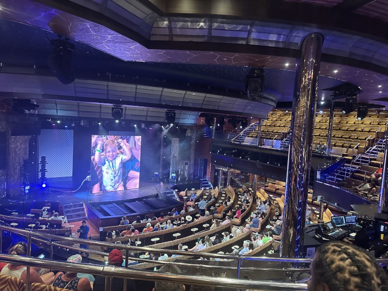 The theater on the Carnival Dream