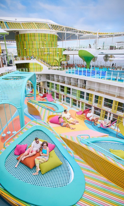 The Deck of the Icon of the Seas